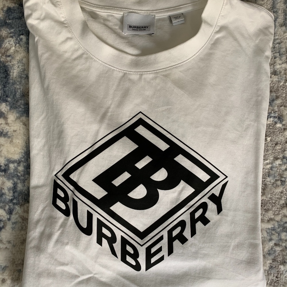 Burberry White Diamond Tee